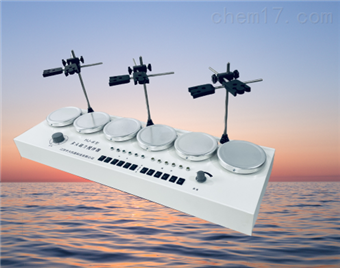 HJ-6多头磁力加热搅拌器